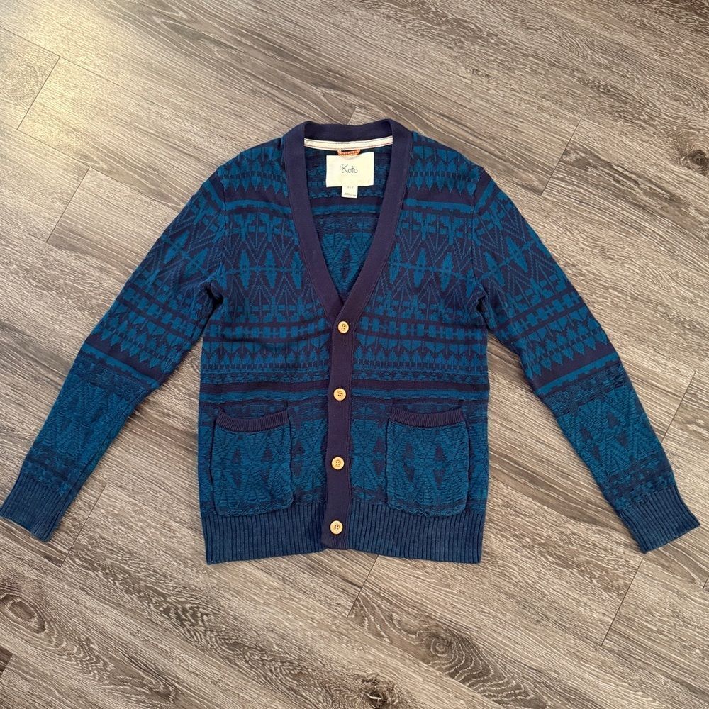 Koto Men’s Cardigan Sweater